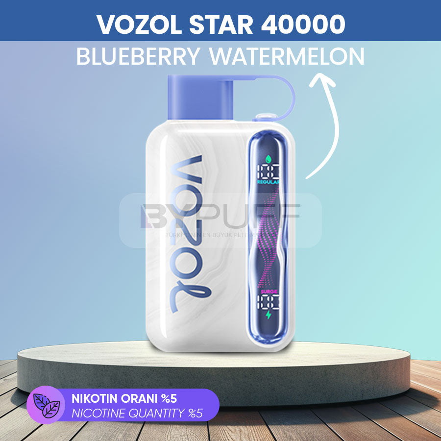 Vozol Star 40000 - Blueberry Watermelon