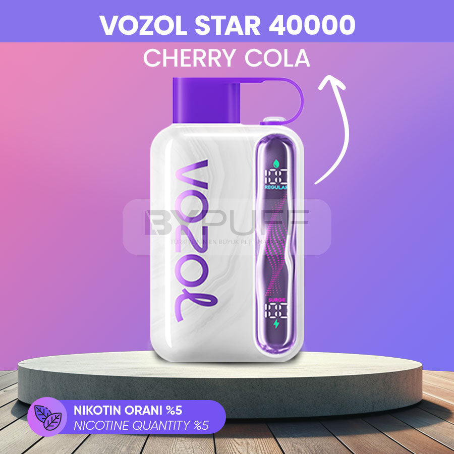 Vozol Star 40000 - Cherry Cola