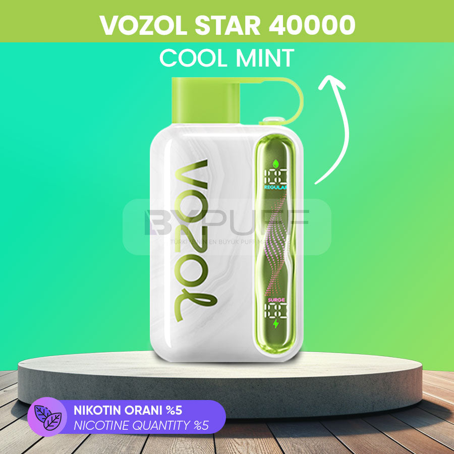Vozol Star 40000 - Cool Mint