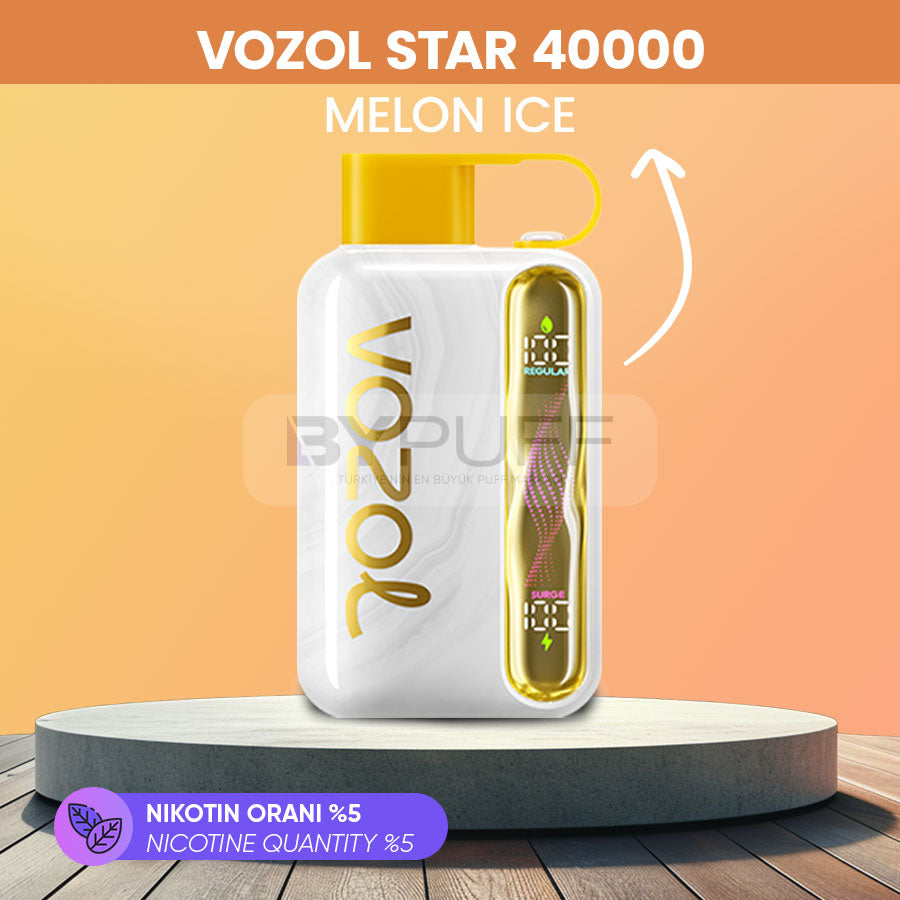 Vozol Star 40000 - Melon Ice