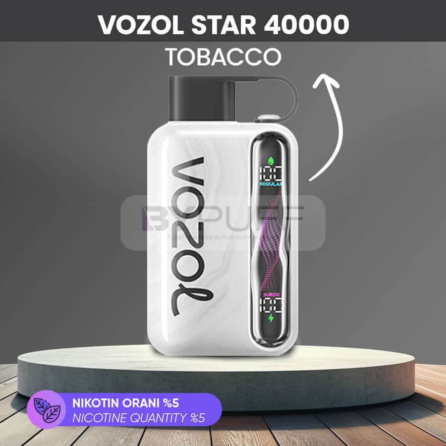 Vozol Star 40000 - Tobacco
