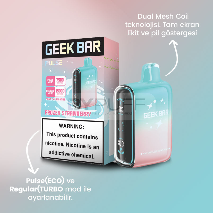 Geek Bar Pulse 15000 Frozen Strawberry