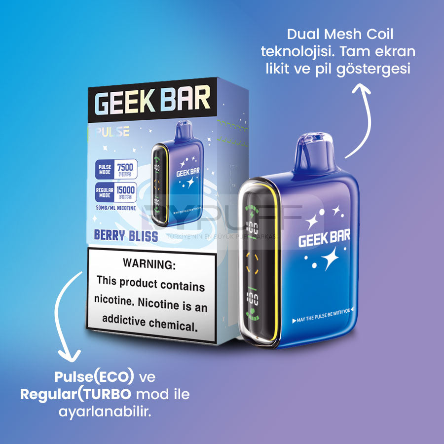 Geek Bar Pulse 15000 Berry Bliss