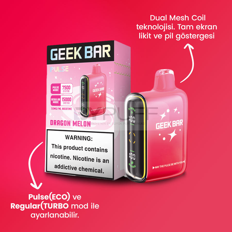 Geek Bar Pulse 15000 Dragon Melon
