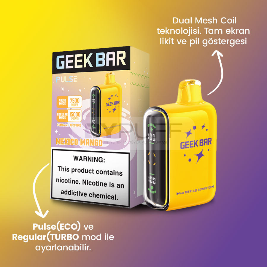 Geek Bar Pulse 15000 Mexico Mango