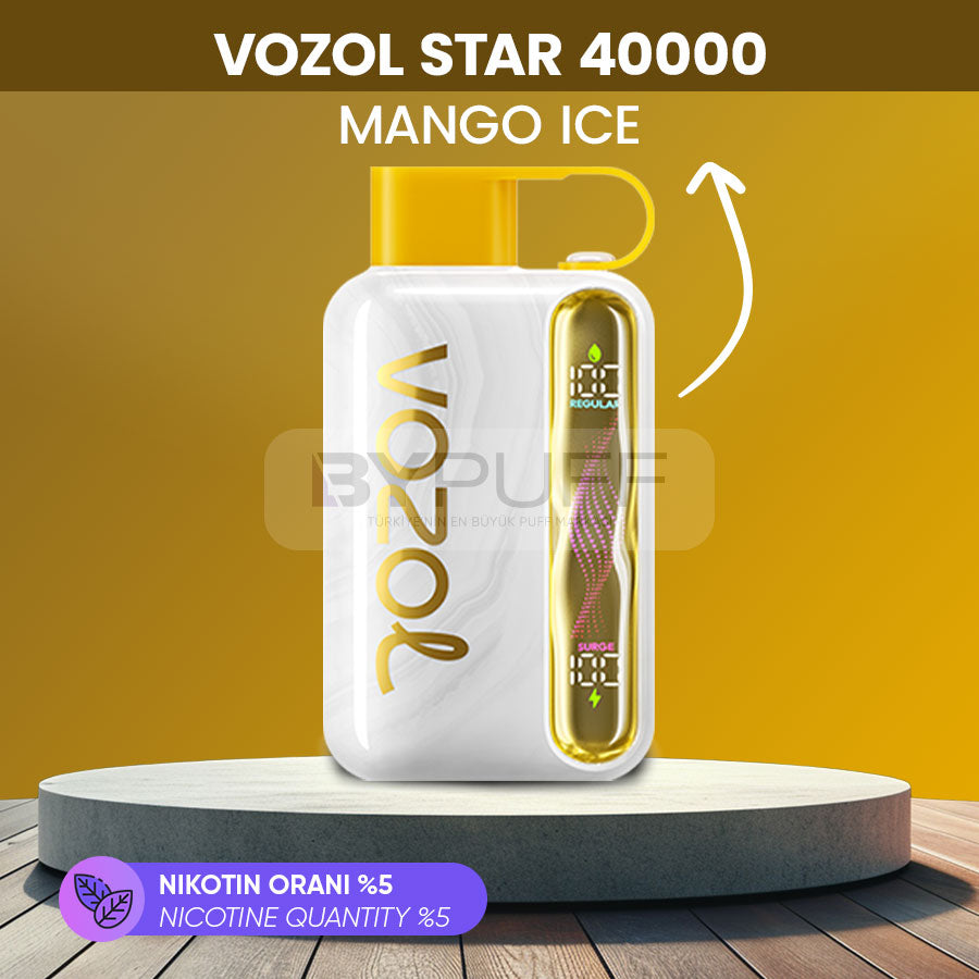 Vozol Star 40000 - Mango Ice